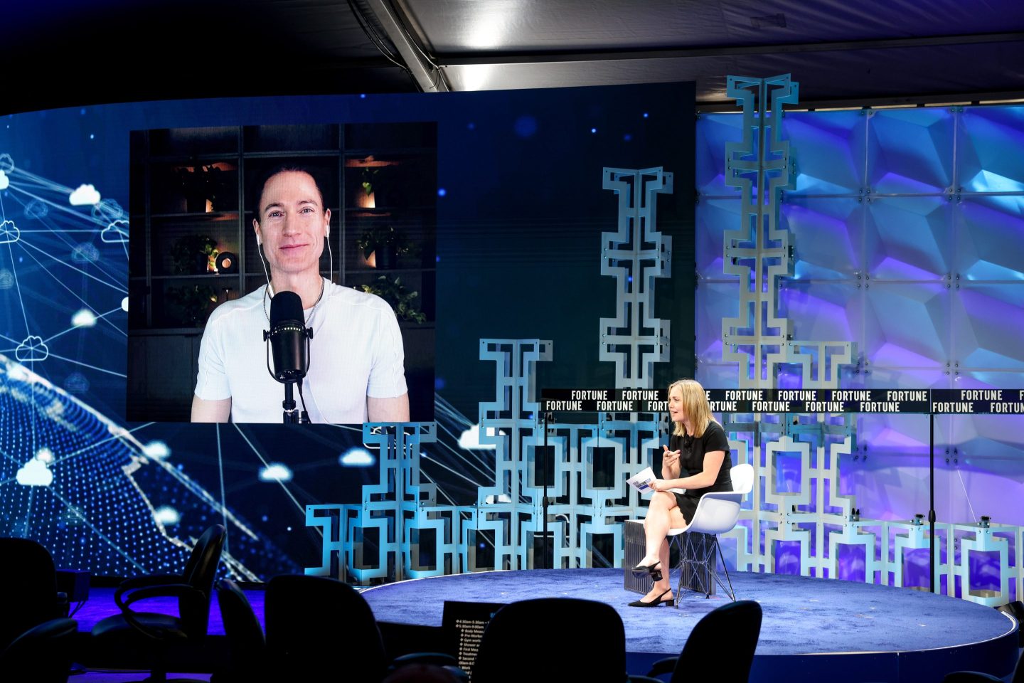 Bryan Johnson, Founder and CEO, Blueprint, Kernel, OS Fund (appearing virtually) In conversation with: Alyson Shontell,