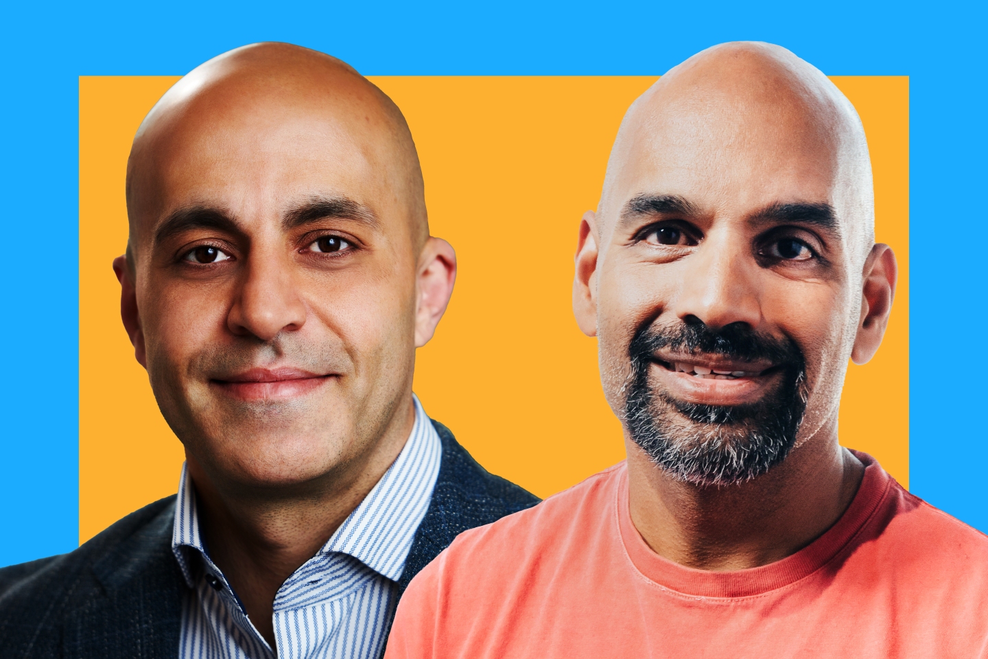 Ali Ghodsi, cofounder and CEO of Databricks, and Naveen Rao, cofounder and CEO of MosaicML.
