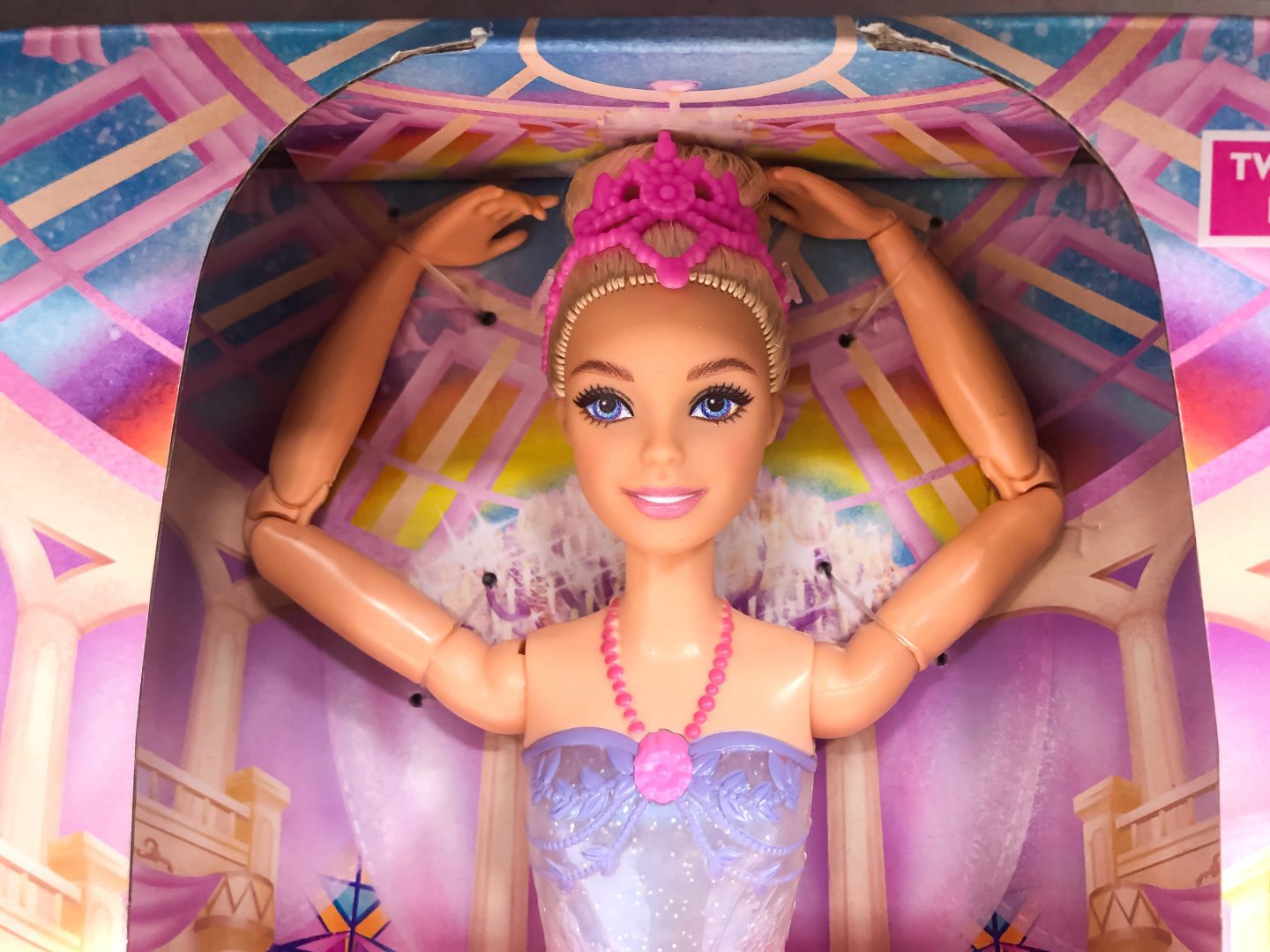 MADRID, SPAIN - JULY 19: Detail of the Barbie doll in its box is seen on the stand of a toy store on July 19, 2023 in Madrid, Spain. The demand for the doll has increased by 17% among Spanish consumers, according to a recent study by the online price comparator, idealo.es. (Photo by David Benito/Getty Images)