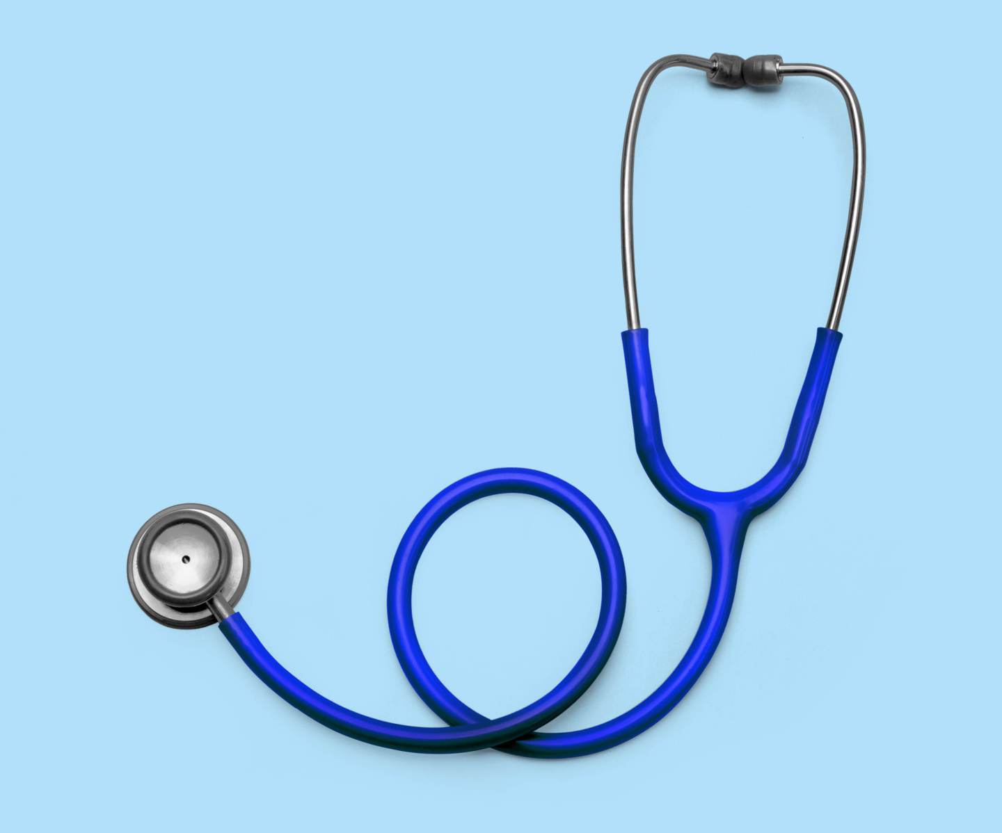 Health - blue doctor’s stethoscope