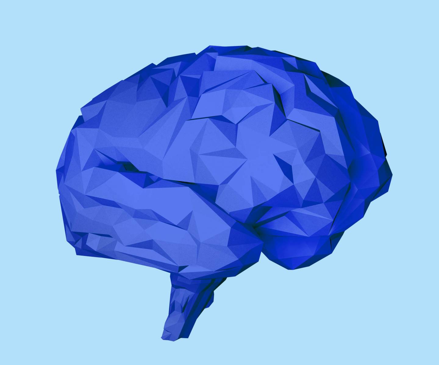 Mind - illustration of the surface of the brain